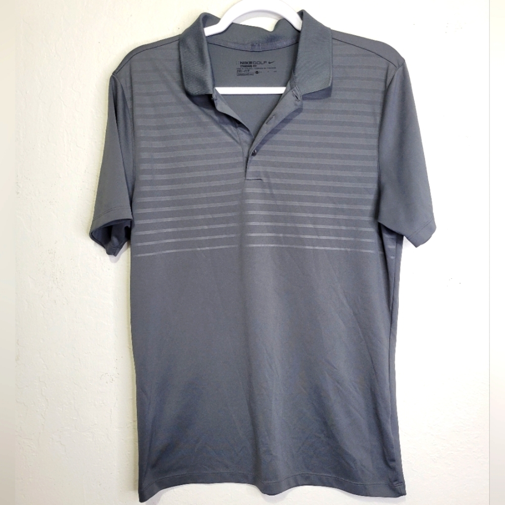 Nike Golf Gray Men's Polo Shirt Small